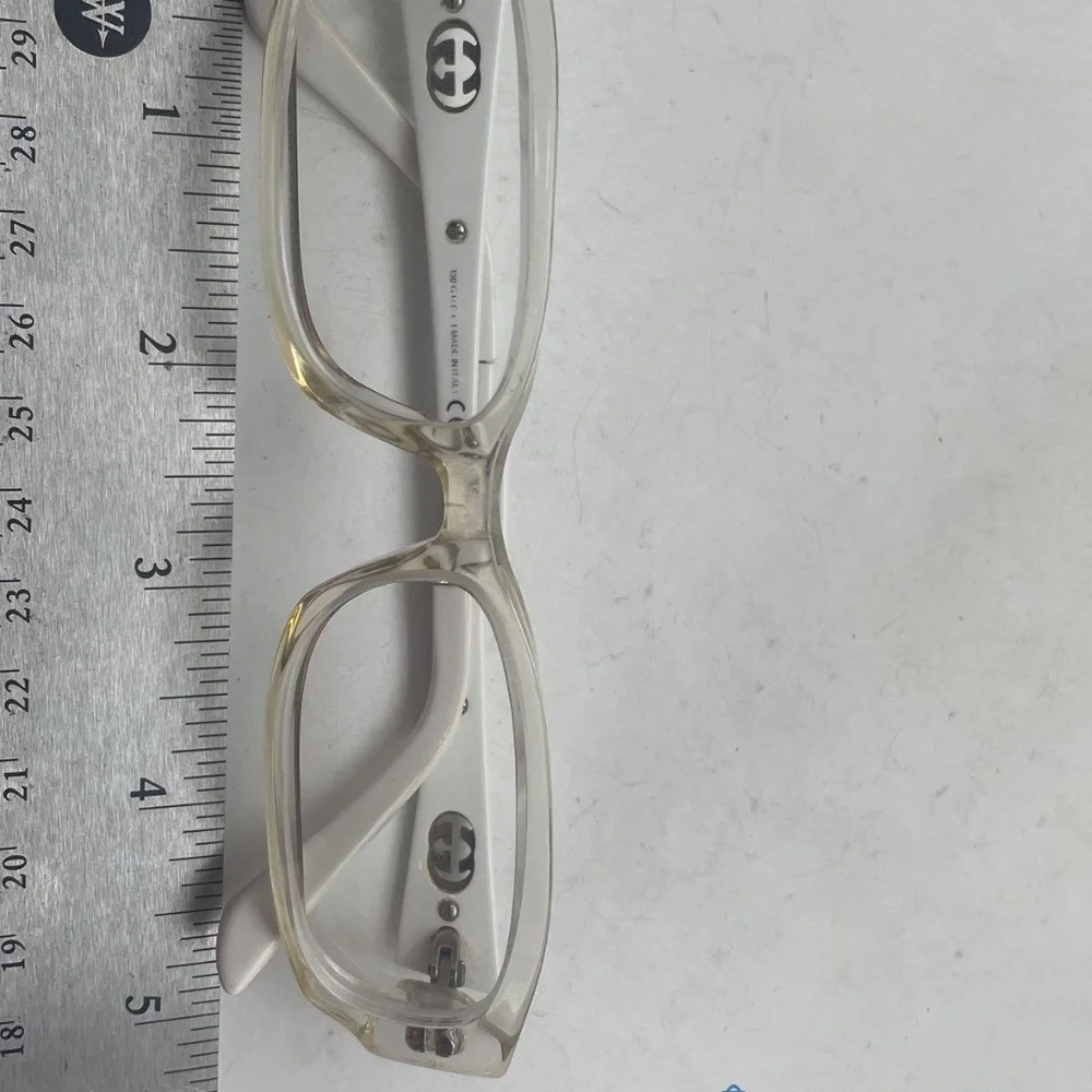 Gucci Authentic Women's White Glasses